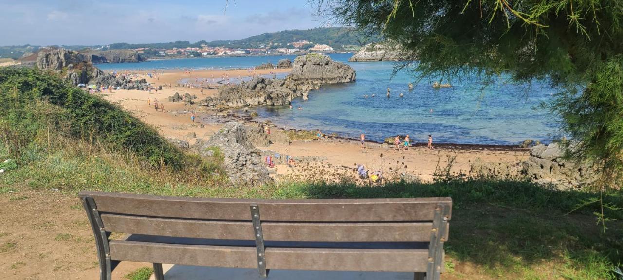 Luminoso Apartamento Playa Ris Con Garaje Noja Buitenkant foto